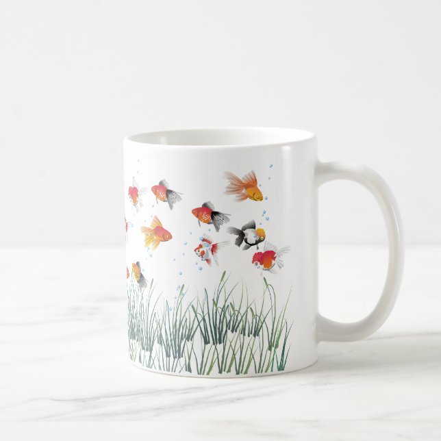 Goldfish Kaffeetasse (Rechts)