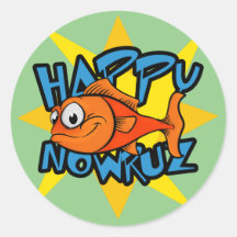 Goldfish lächeln Sun Persian New Year Nowruz