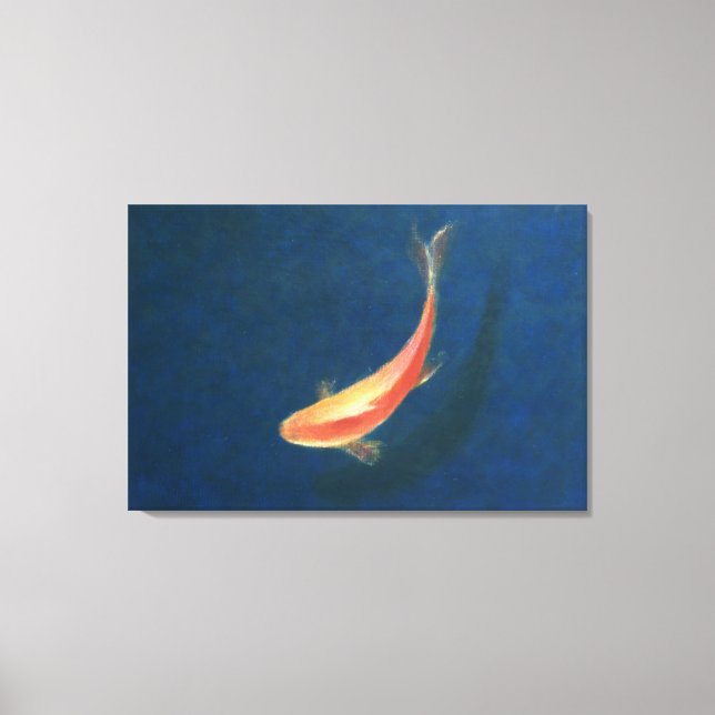 Goldfish Leinwanddruck (Vorderseite)