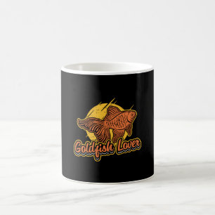Goldfish Lover Aquarium Vintag Retro Animal Fish Kaffeetasse