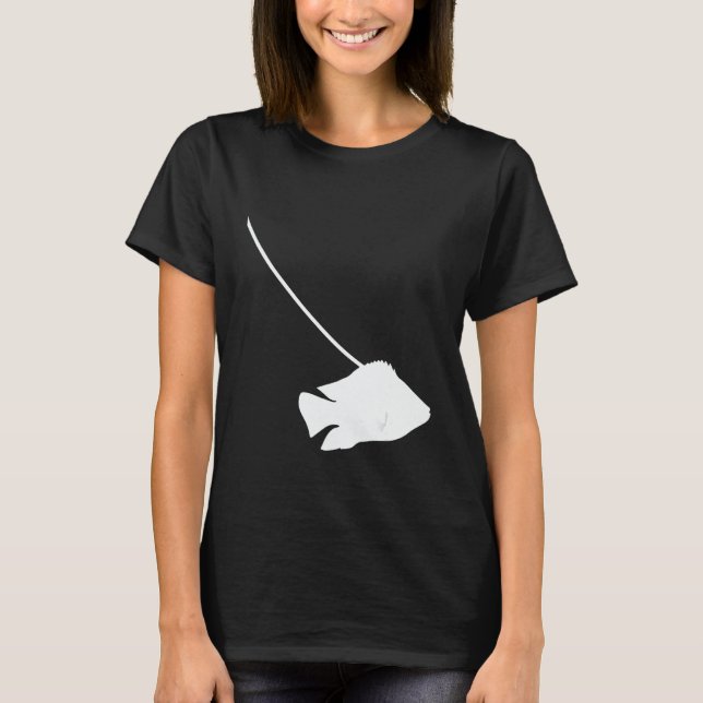 Goldfish on a Leash Fish Pet Aquarium Animal Zoo C T-Shirt (Vorderseite)