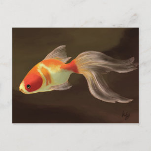 Goldfish Postkarte