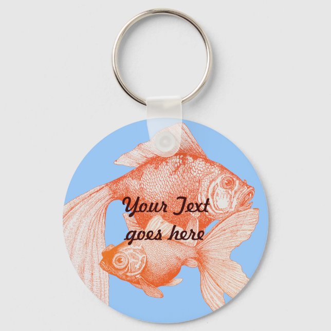 Goldfish Schlüsselanhänger (Vorderseite)