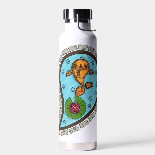Goldfish skalieren trinkflasche (Links)