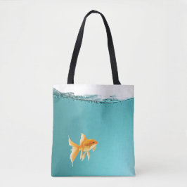 Goldfish-Taschen-Tasche ganz über Druck Tasche