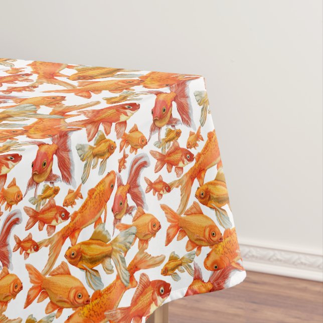 Goldfish Tischdecke (Beispiel)