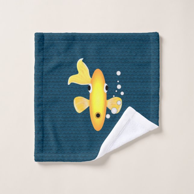 Goldfish Washtuch Waschlappen (Waschlappen)