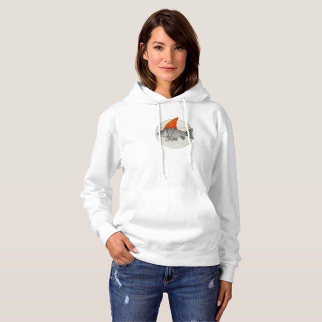 Goldfish with a Shark Fin Hoodie (Vorne ganz)