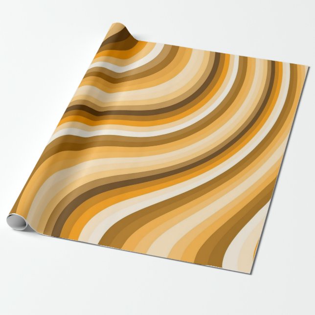 Goldfliegen Geschenkpapier (Ungerollt)
