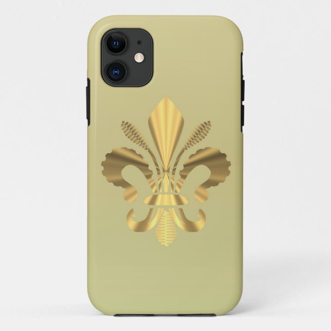 Goldflöte de lys Case-Mate iPhone hülle (Rückseite)