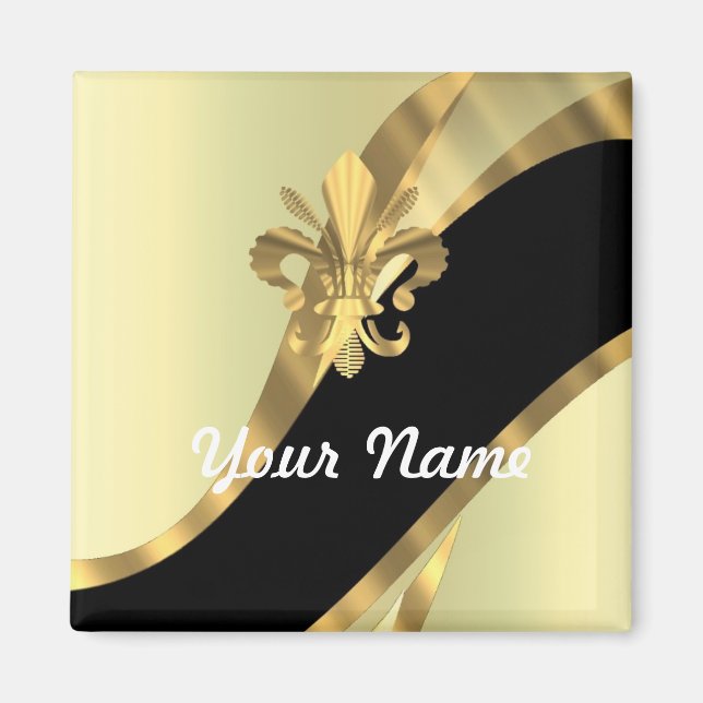 Goldflöte von personalisiert magnet (Vorne)