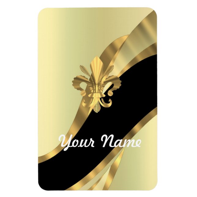 Goldflöte von personalisiert magnet (Vertikal)