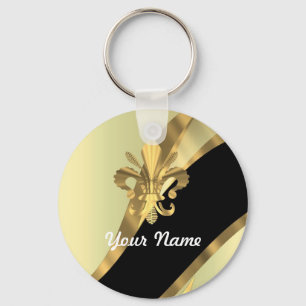 Goldflöte von personalisiert schlüsselanhänger