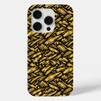 Goldfolie abstraktes Muster