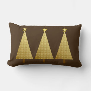 Goldfolie für moderne Weihnachtsbäume Lendenkissen