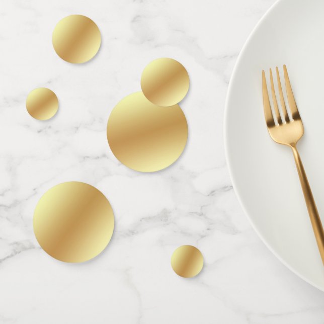 Goldfolie Konfetti (Gruppe)