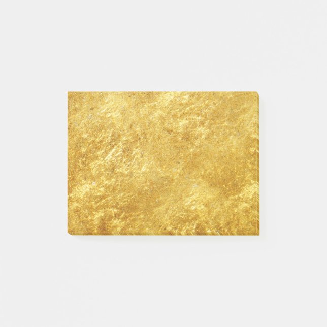 Goldfolie Post-it Klebezettel (Vorderseite)
