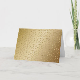 Goldfolie sieht Sterne auf goldenem Hintergrund au Feiertagskarte