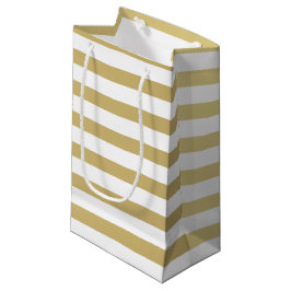 Goldfolien-glatte Geschenk-Tasche Kleine Geschenktüte