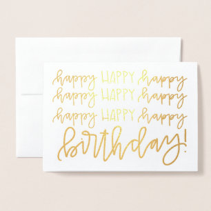 Goldfolien-Kalligraphie-alles- Gute zum Folienkarte