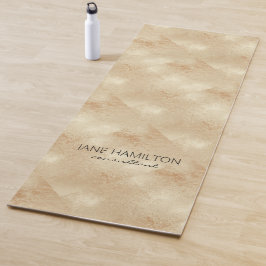 Goldfolien-Übungsmatte Yogamatte