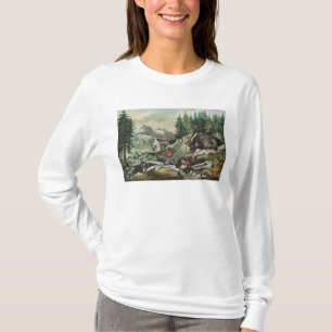 Goldförderung in Kalifornien, 1871 T-Shirt