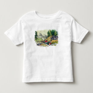 Goldförderung in Kalifornien Kleinkind T-shirt