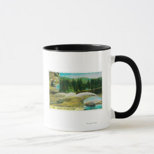 Goldförderung in Kalifornien StateState Tasse