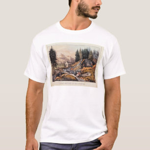 Goldförderung in Kalifornien T-Shirt