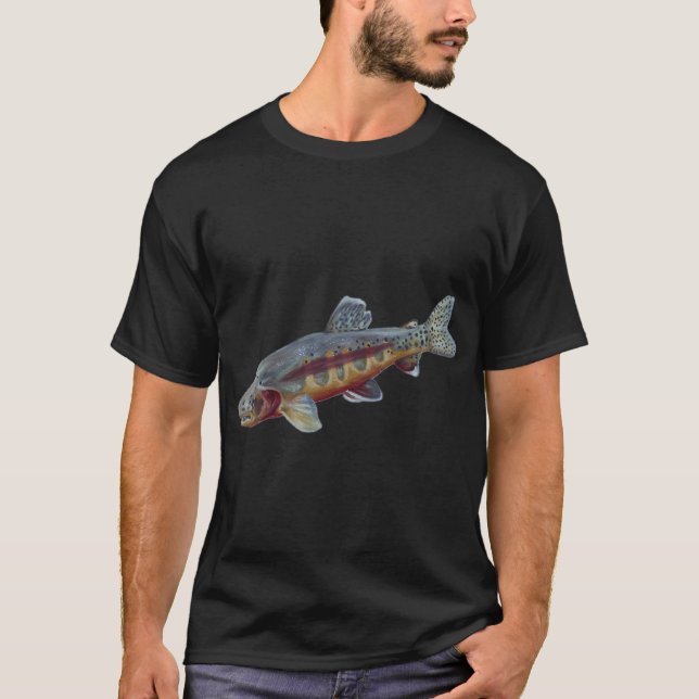 Goldforelle T-Shirt (Vorderseite)