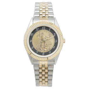 GOLDfreiheits-MÜNZEN-MÜNZE Armbanduhr
