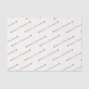Goldfrohe Weihnacht-Druckseidenpapier Seidenpapier