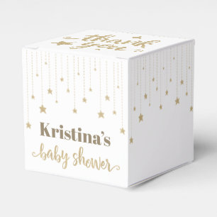GoldFunkeln-Funkeln-Stern-Babyparty Geschenkschachtel