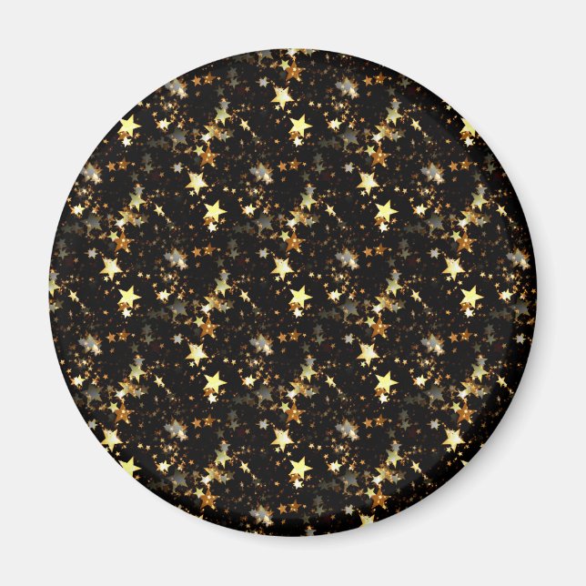 Goldgalaxie Magnet (Vorne)