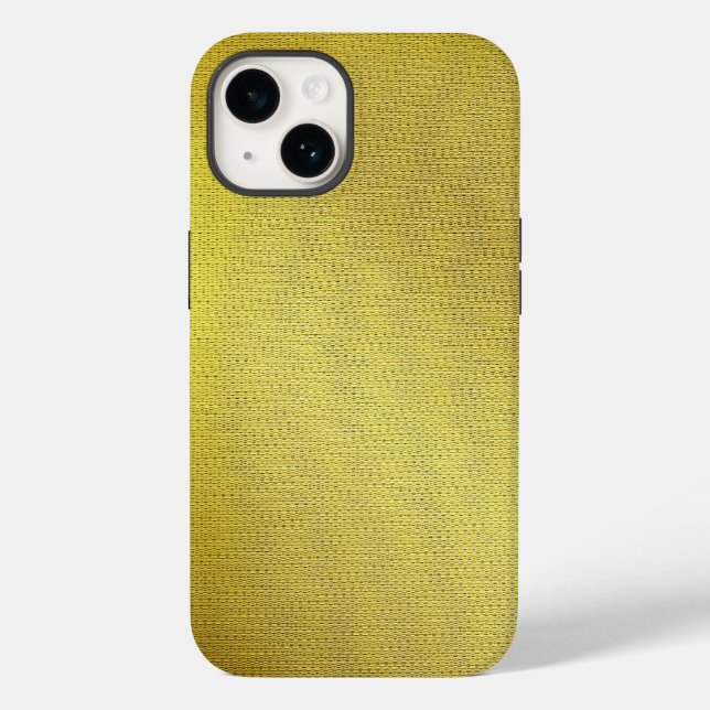 Goldgitter Case-Mate iPhone 14 Hülle (Rückseite)