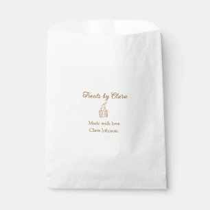 Goldglanzbäckerei aus Leckereien mit Liebe Name hi Geschenktütchen
