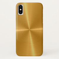 Goldglänzendes Edelstahl-Metall