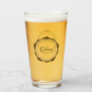 Goldglasbecher Glas