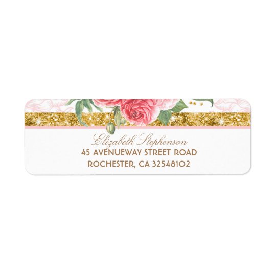 GoldGlitter-Glamour-Vintage rosa mit