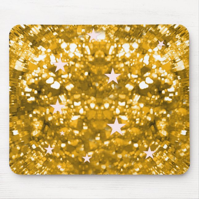 GoldGlitter und Sterndiva mousepad (Vorne)