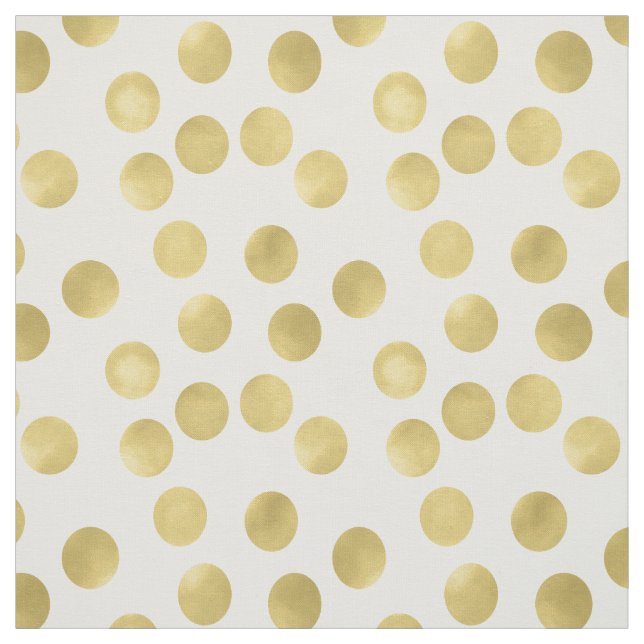 Goldglitz-Punkte Stoff (Muster)