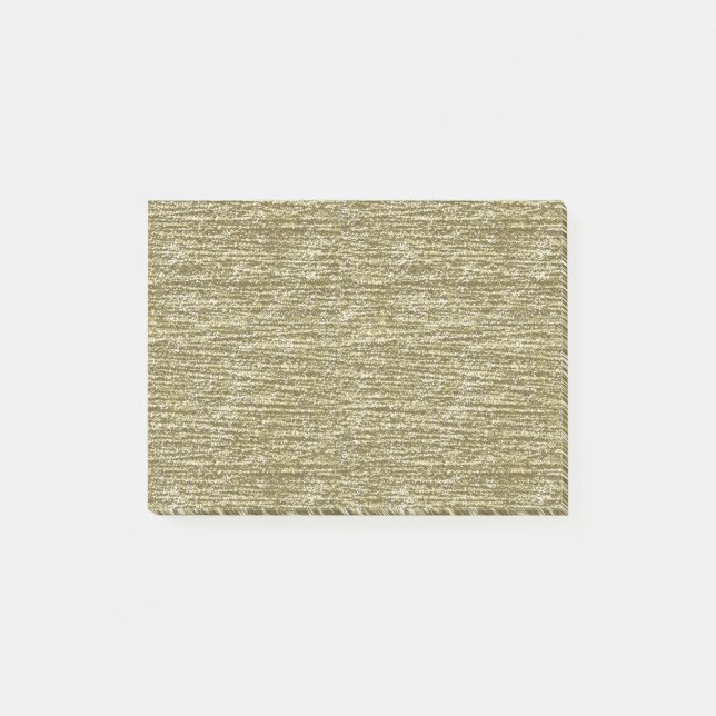 GoldGlitzer Post-it Klebezettel (Vorderseite)