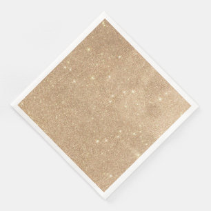 GoldGlitzerchic-bezaubernde Glitzern Serviette