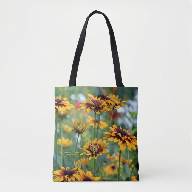 GoldGloriosa Gänseblümchen-Doppelte Tasche (Vorderseite)