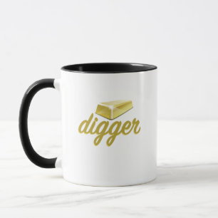 Goldgräber-lustige Kaffee-Tasse Tasse