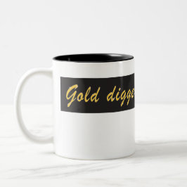 Goldgräber Zweifarbige Tasse