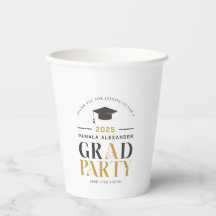 Goldgraues Party Retro Typografie