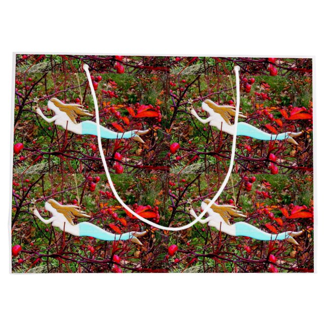 Goldhaar Große Geschenktüte (Rückseite)