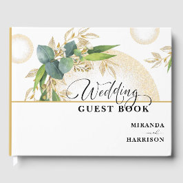 Goldherden und botanische Hochzeiten Gästebuch