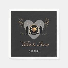 Goldherz | Paper Napkin Serviette